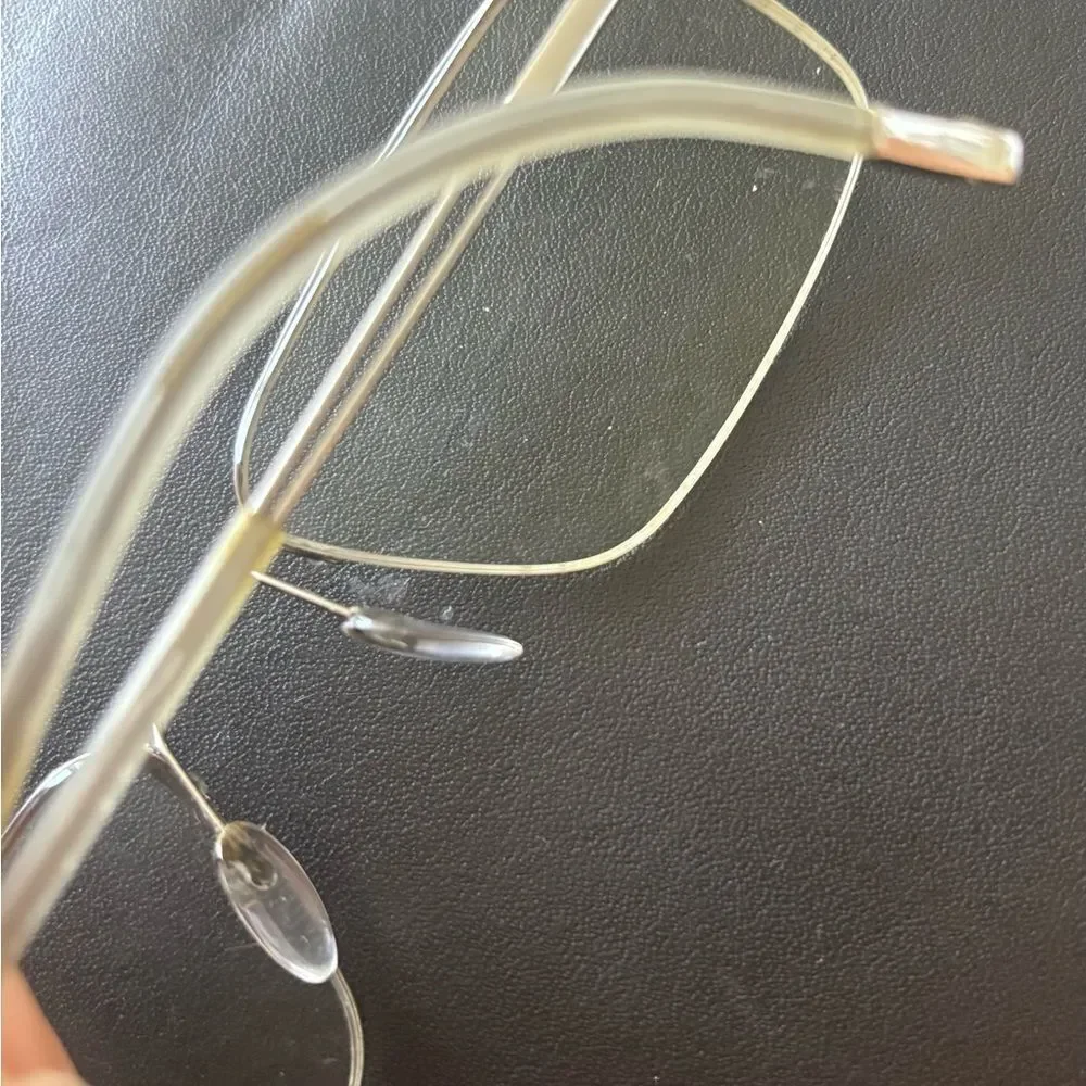 Silhouette Glasses 5278 clear frames rare classic cutout accessory y2k unisex